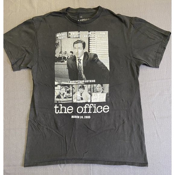 Ripple Junction The Office 2005 Black Graphic Crew Neck Tee Sit Com Medium - Picture 1 of 6